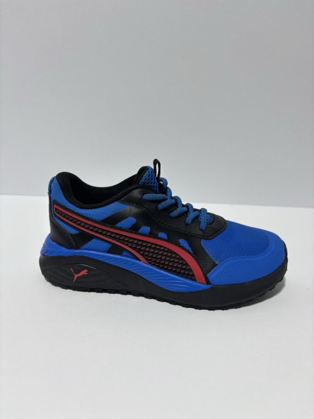Puma Kids’ Excursion Alternate Closure Blue Sneakers, Boys’ Size 12.5 M